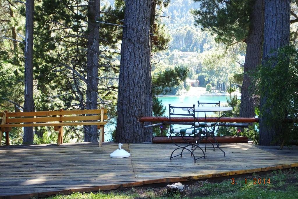 Cabanas Le Pommier Villa La Angostura Bagian luar foto