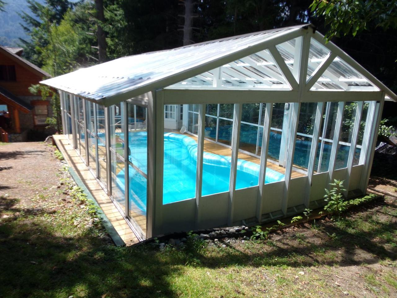 Cabanas Le Pommier Villa La Angostura Bagian luar foto